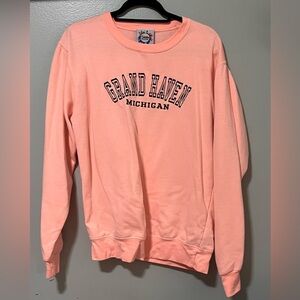 Pink Crewneck/Sweatshirt Size Medium